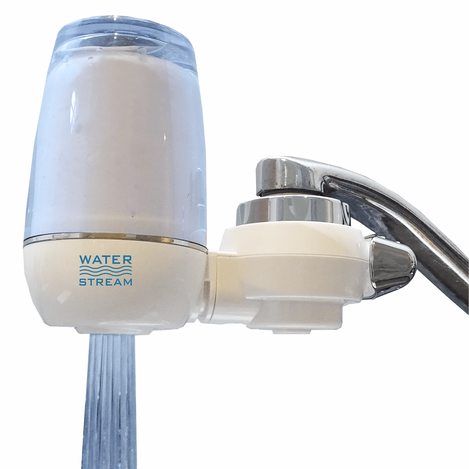 Luxury Home Tap Water Filter Unit attached to a tap