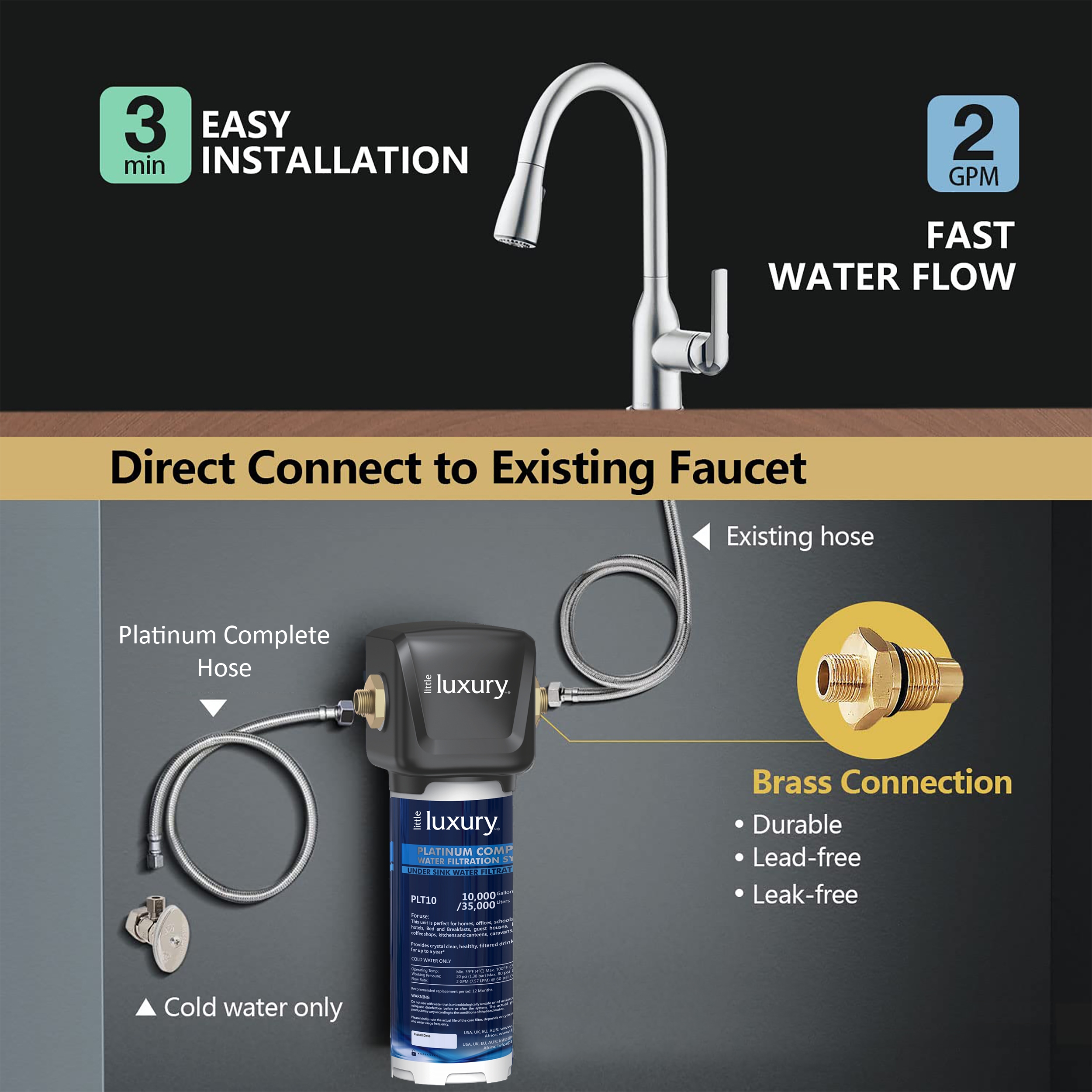 Platinum Complete Under Sink Water Filtration System - Image 4