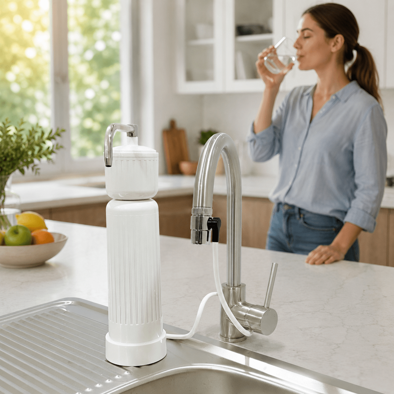 Maintenance Free Classic Countertop Water Filter with Booster - Image 5