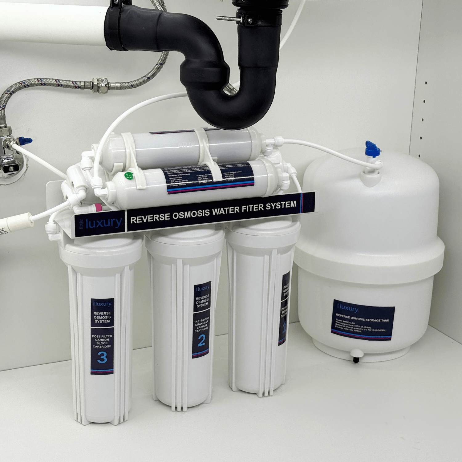 6-Stage Reverse Osmosis Water Filter System - 12L Tank - Image 7