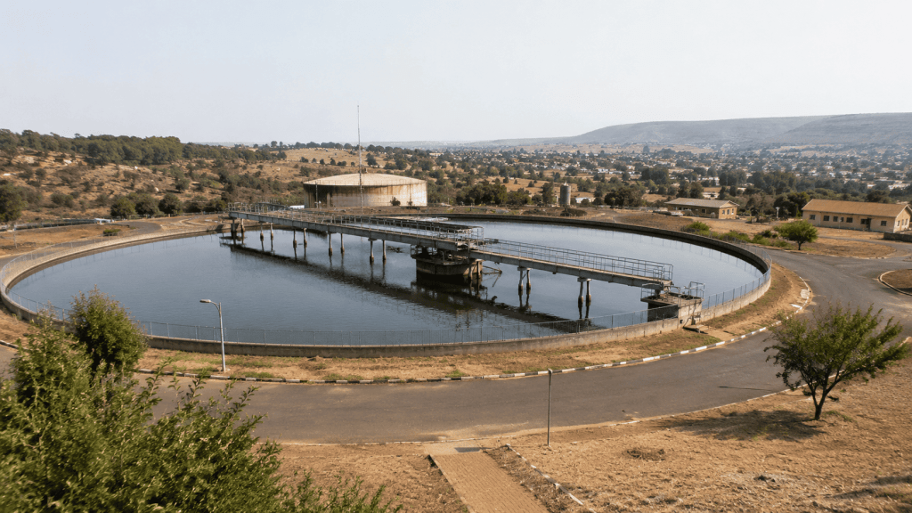 Water treatment infrastructure supporting South Africa's drinking water supply